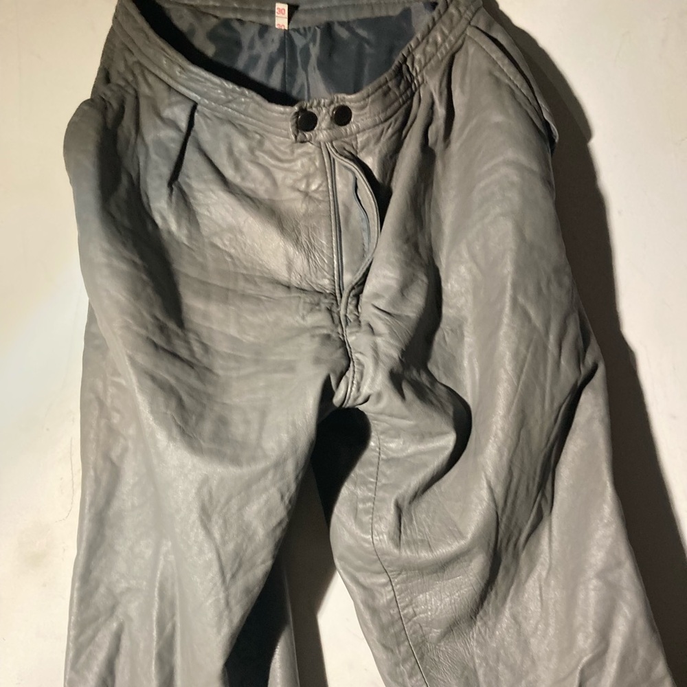 Leather pants